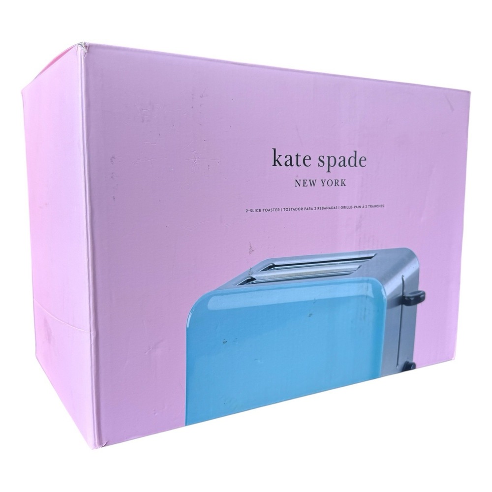 Kate Spade New York‎ Vintage Turquoise 2-Slice Toaster Retro *New Open Box READ*